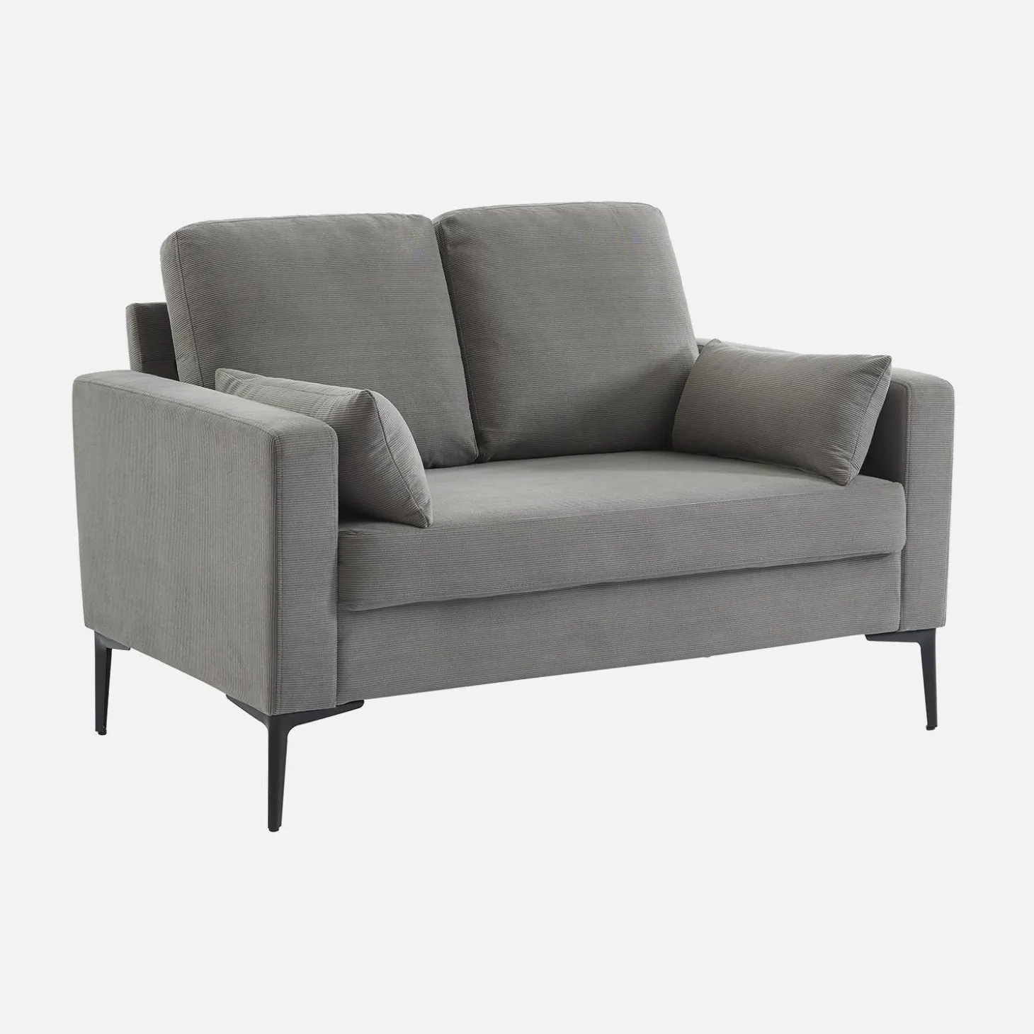 Corduroy bank, 2-zits, 130x68x82cm