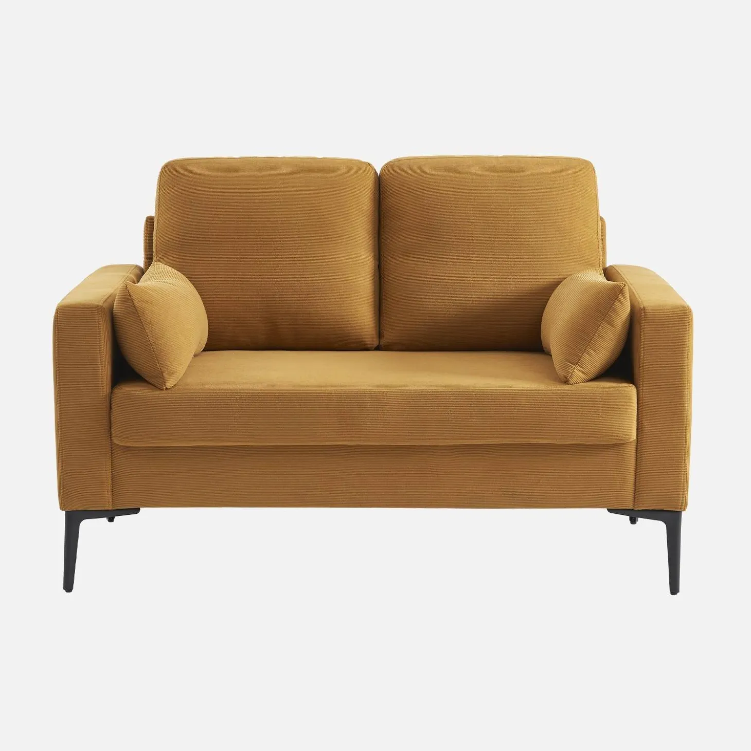 Corduroy bank, 2-zits, 130x68x82cm