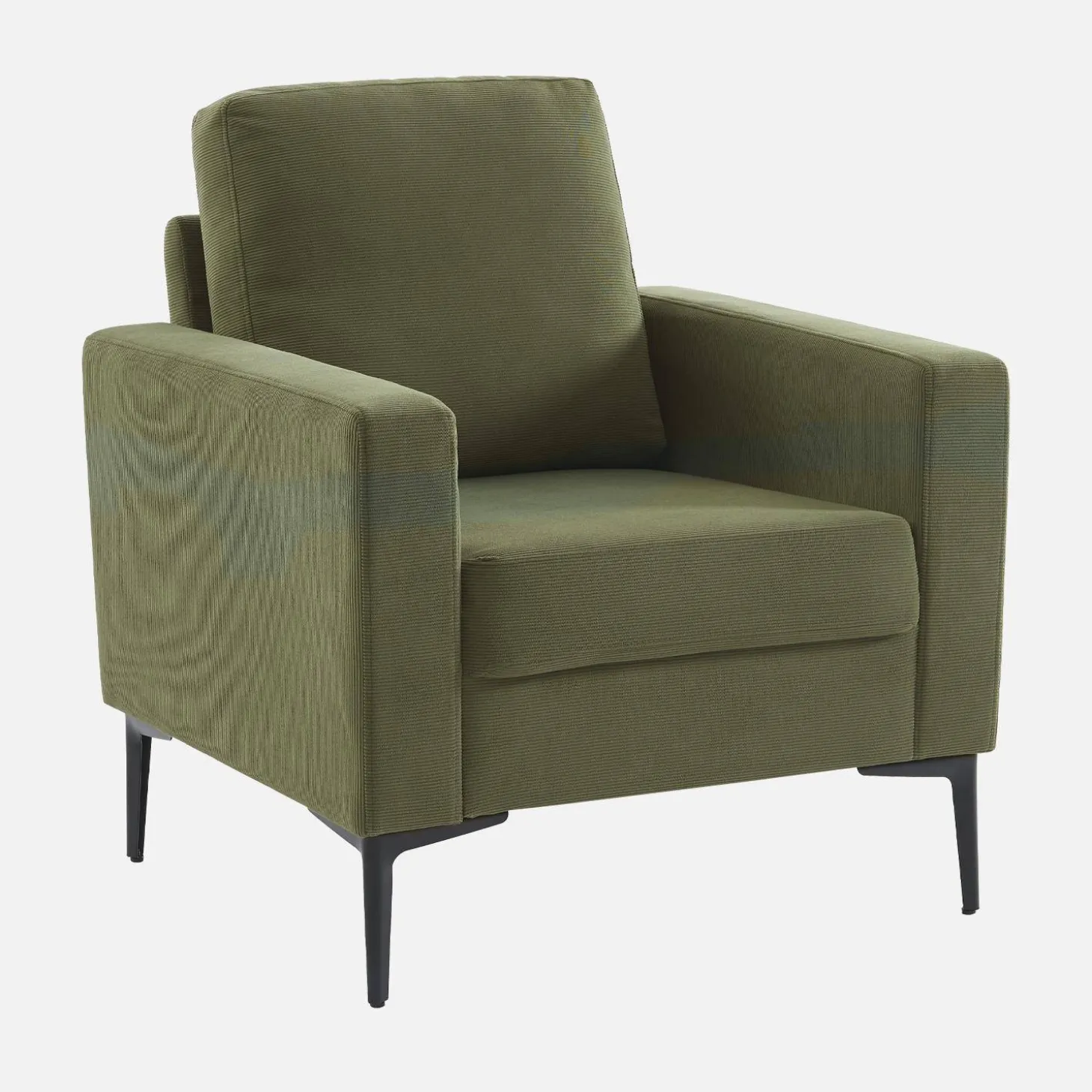 Corduroy fauteuil, 1-zits