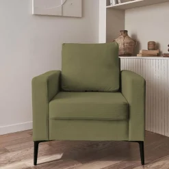 Corduroy fauteuil, 1-zits