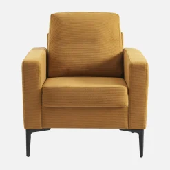 Corduroy fauteuil, 1-zits