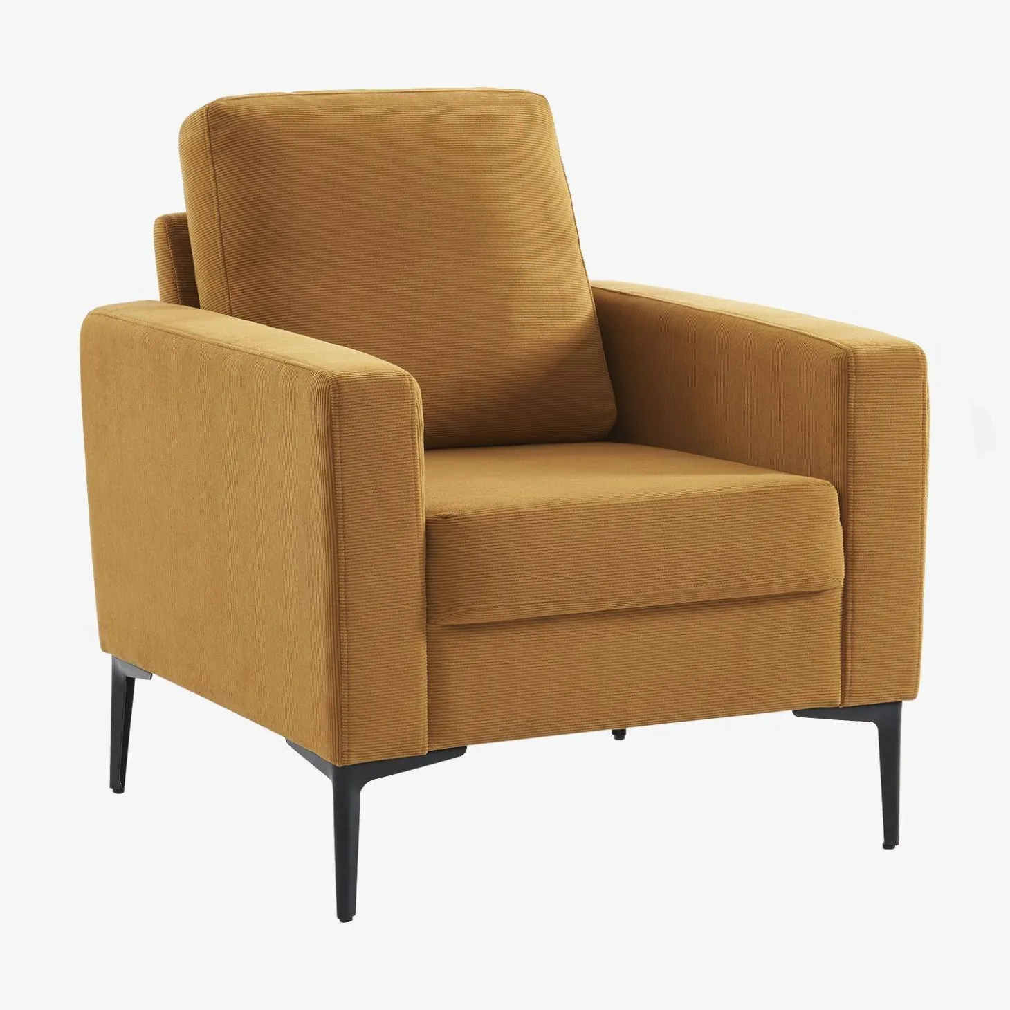 Corduroy fauteuil, 1-zits