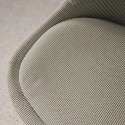 Corduroy Scandinavische stoelen met beukenhouten poten (set van 4)