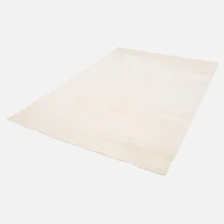 Crèmekleurig interieurtapijt in velours