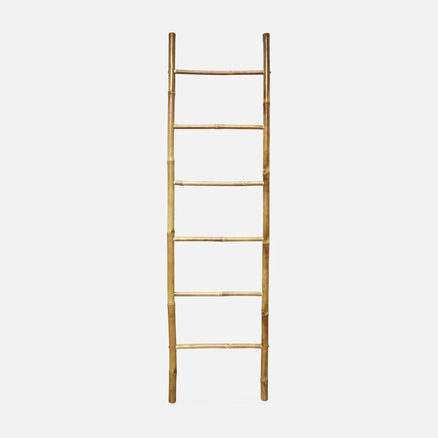 Decoratieve bamboe ladder, 6 treden