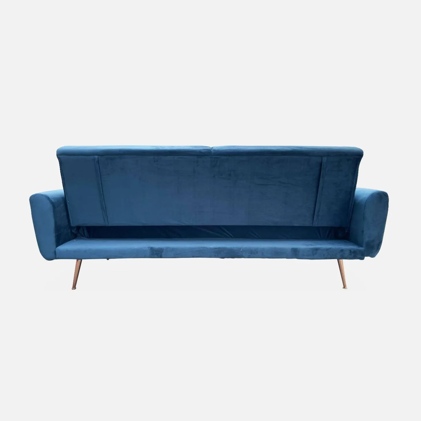 Design velours slaapbank