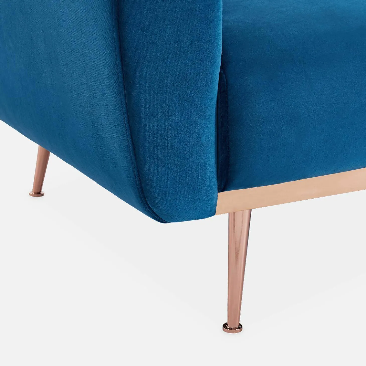 Design velours slaapbank