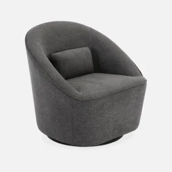 360° draaibare fauteuil met kussen
