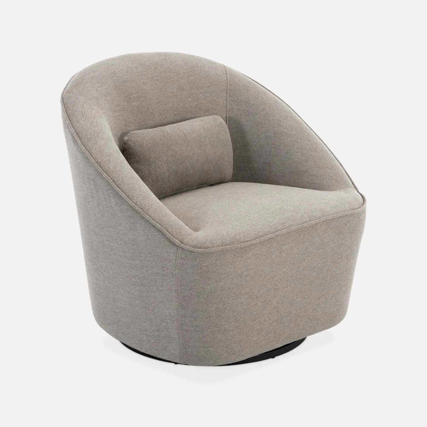 360° draaibare fauteuil met kussen