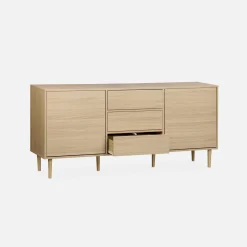 Dressoir 2 deuren 3 lades 160cm
