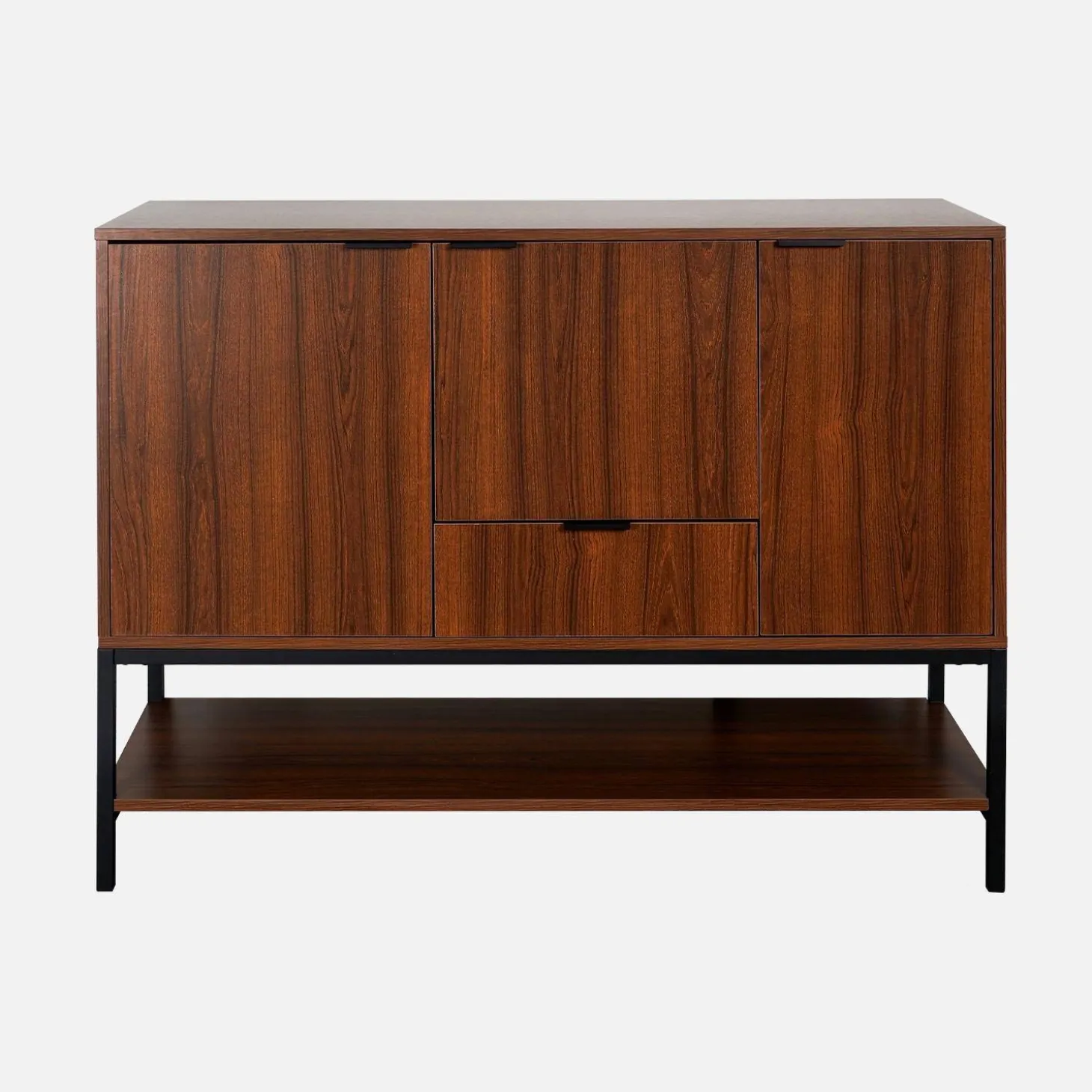 Dressoir 3 deuren 1 la en 1 plank 110cm