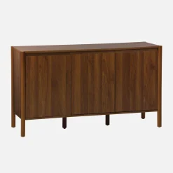 Dressoir houteffect 3 deuren 140cm
