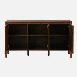 Dressoir houteffect 3 deuren 140cm