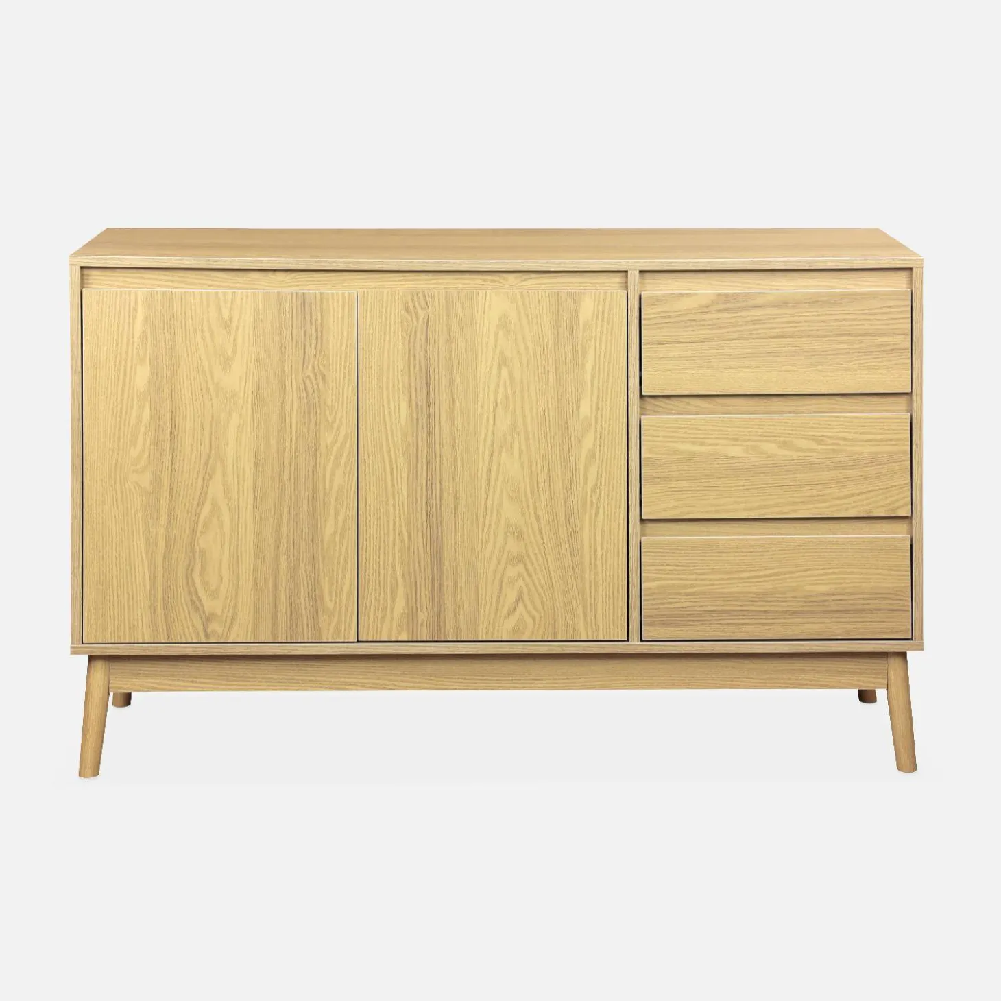 Dressoir met 2 deuren en 3 lades 120cm