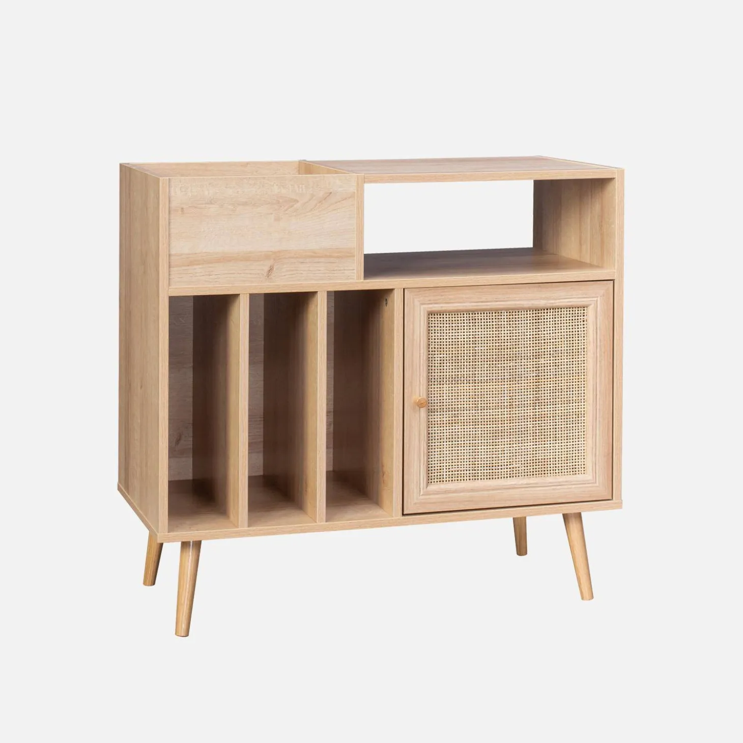 Dressoir voor vinylplaten, B 83 x D 39 x H 77cm