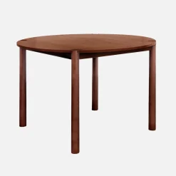 Eettafel rond voor 4 personen rubberhout