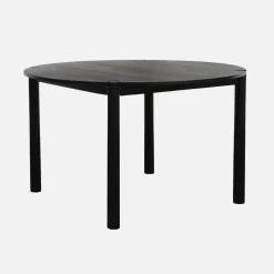 Eettafel rond voor 4 personen rubberhout