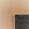 Effen beige vloerkleed voor binnen