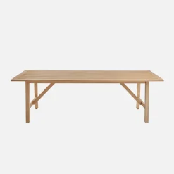 Eucalyptus houten tuintafel voor 8 personen