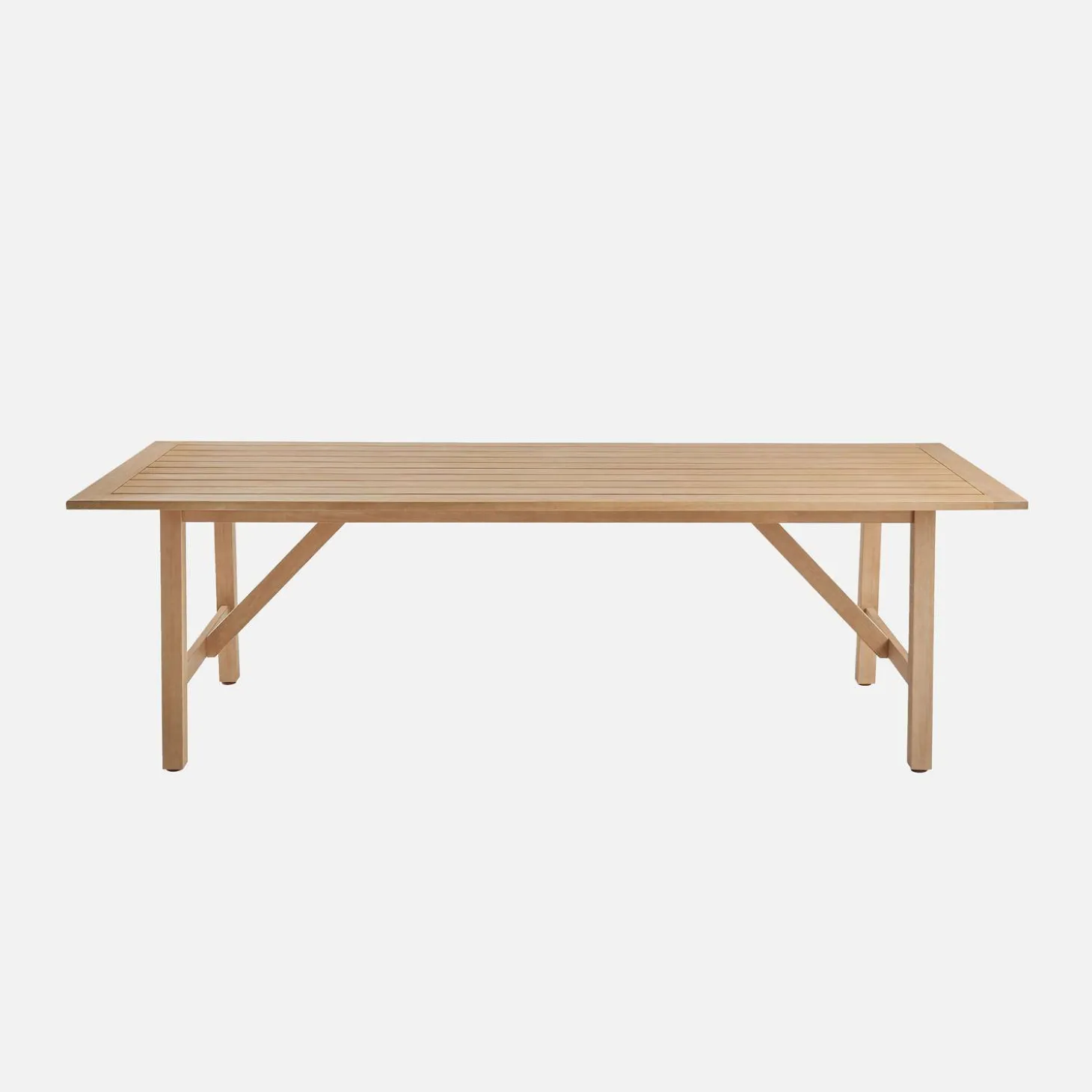Eucalyptus houten tuintafel voor 8 personen
