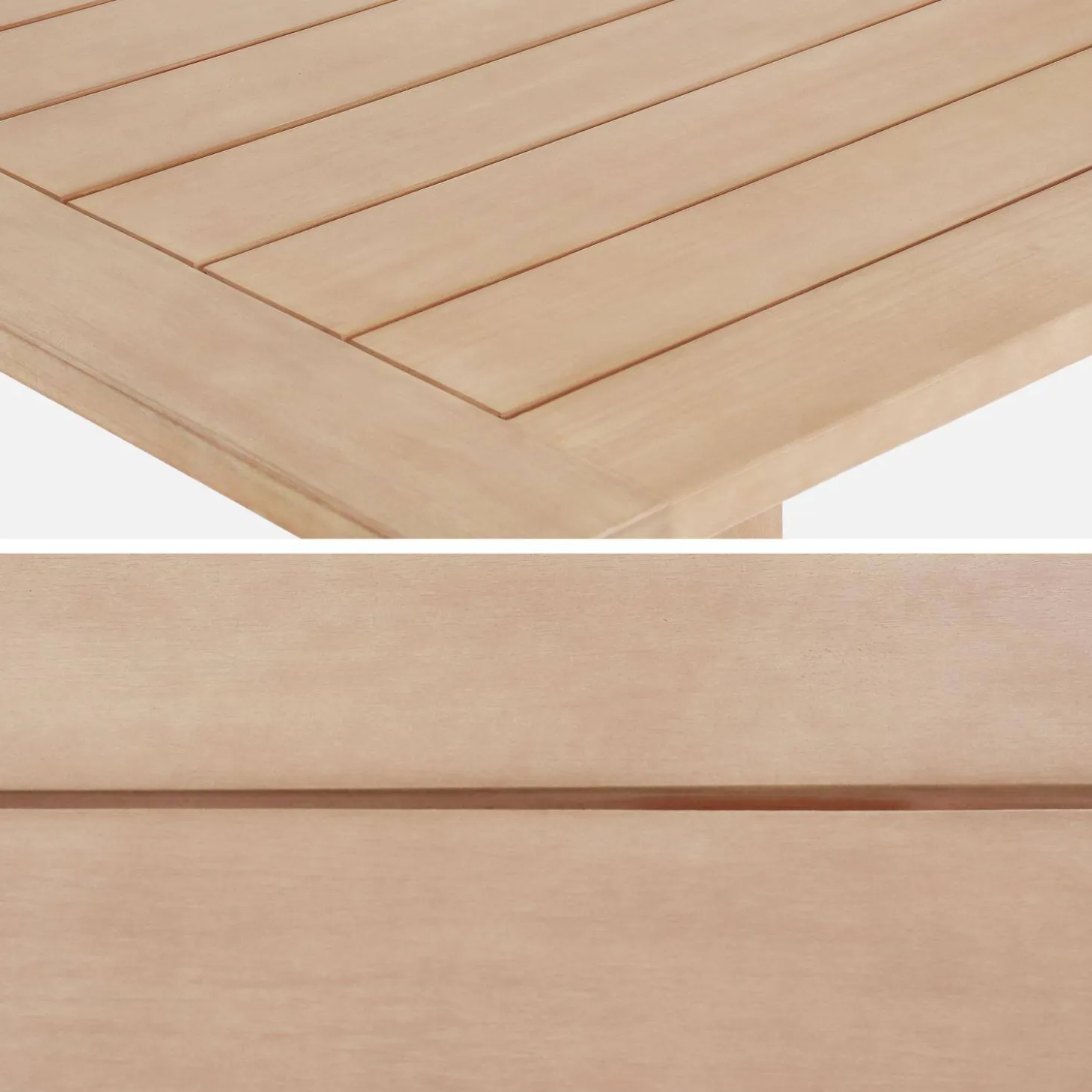 Eucalyptus houten tuintafel voor 8 personen