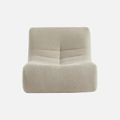 Fauteuil boucléstof Sokol 1 zitplaats