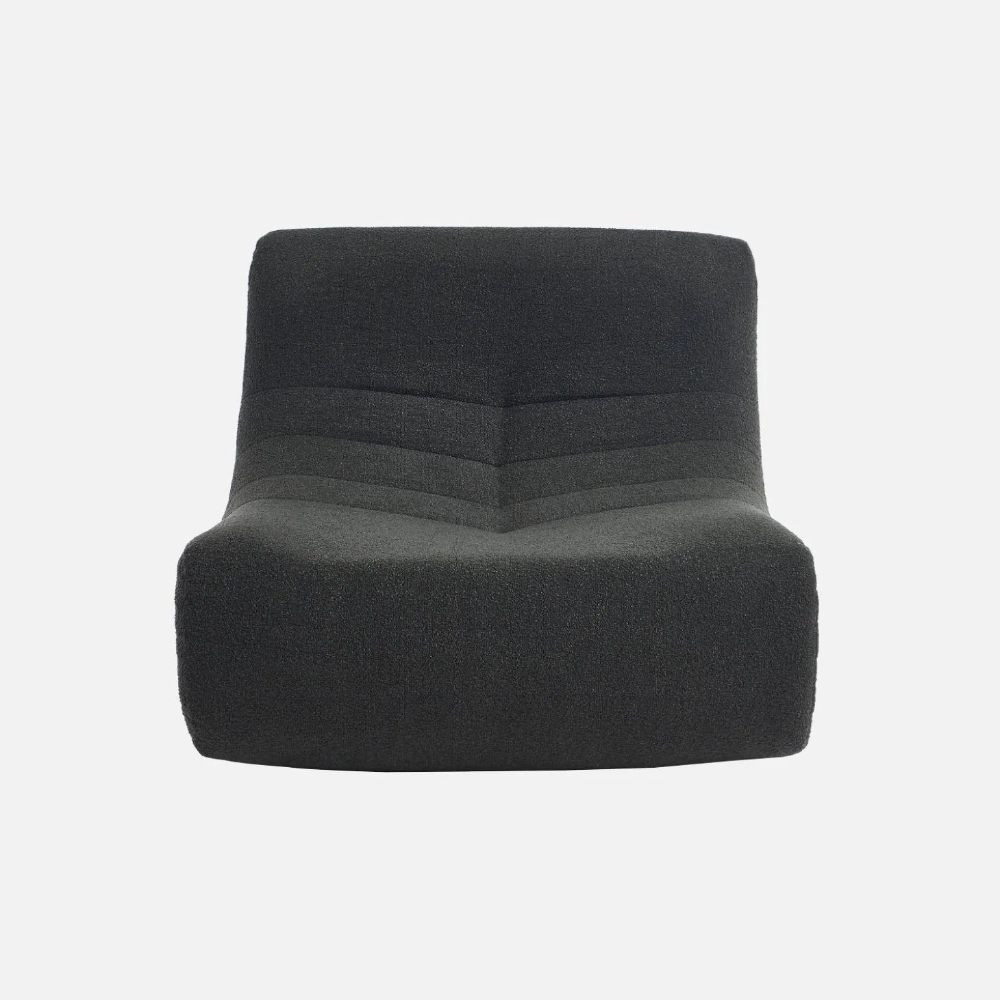 Fauteuil boucléstof Sokol 1 zitplaats