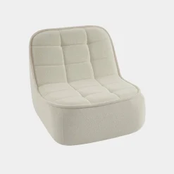 Fauteuil bouclé stof 1 zitplaats