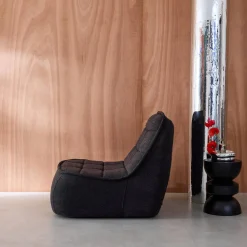 Fauteuil bouclé stof 1 zitplaats