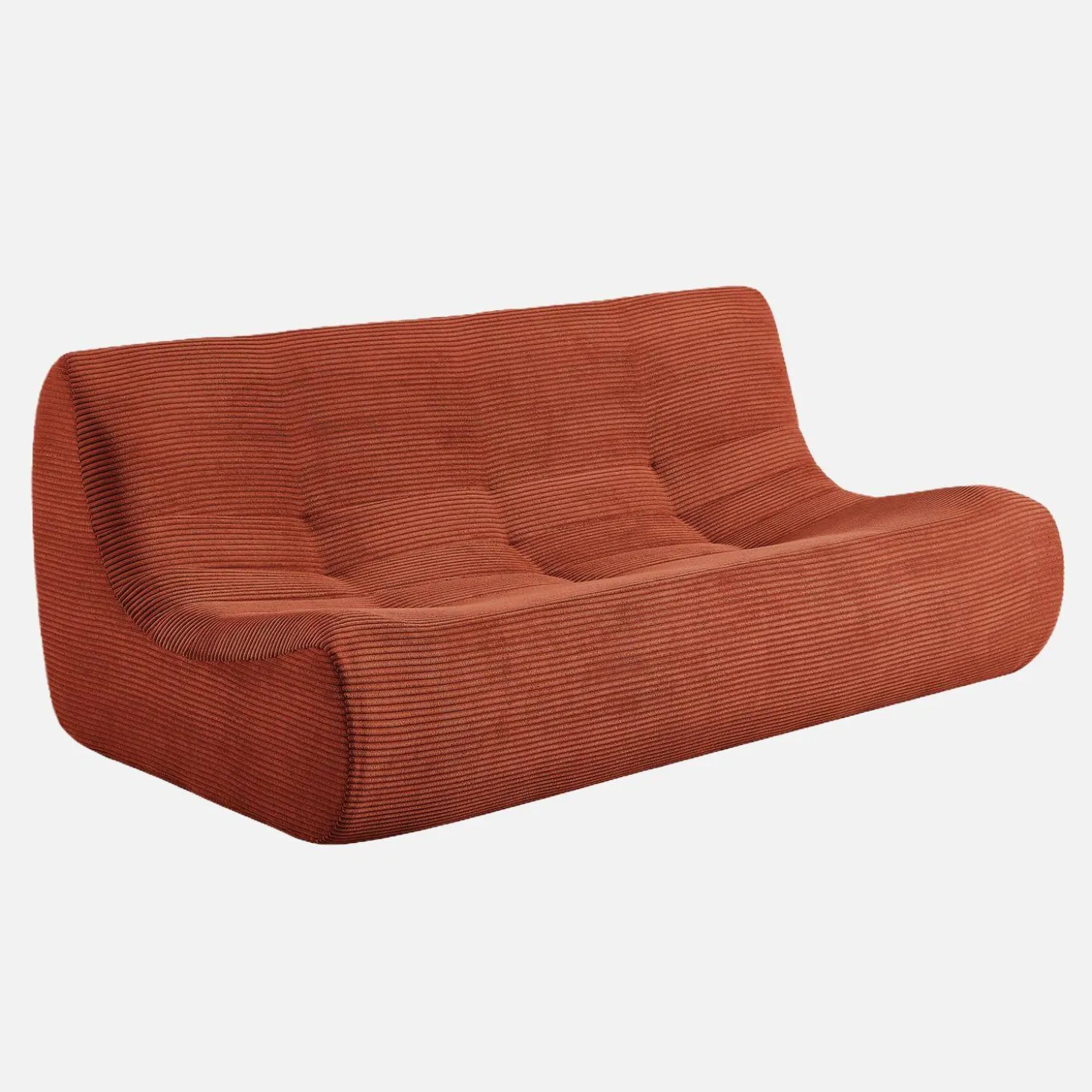 Fauteuil corduroy 3 zitplaatsen