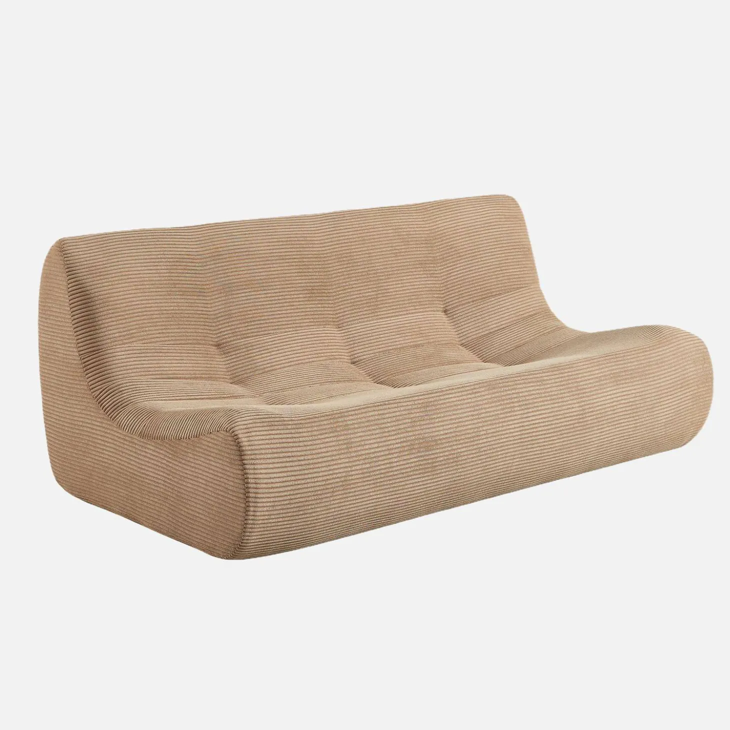 Fauteuil corduroy 3 zitplaatsen