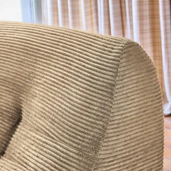 Fauteuil corduroy 3 zitplaatsen