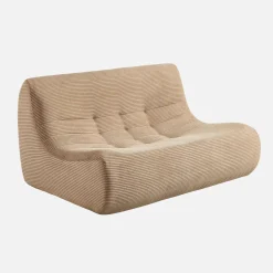Fauteuil corduroy 2 zitplaatsen