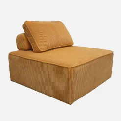 Fauteuil corduroy 1 zitplaats