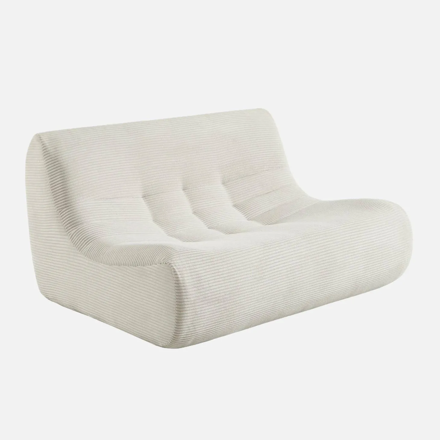 Fauteuil corduroy 2 zitplaatsen