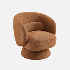 Fauteuil 360° draaibaar in stof