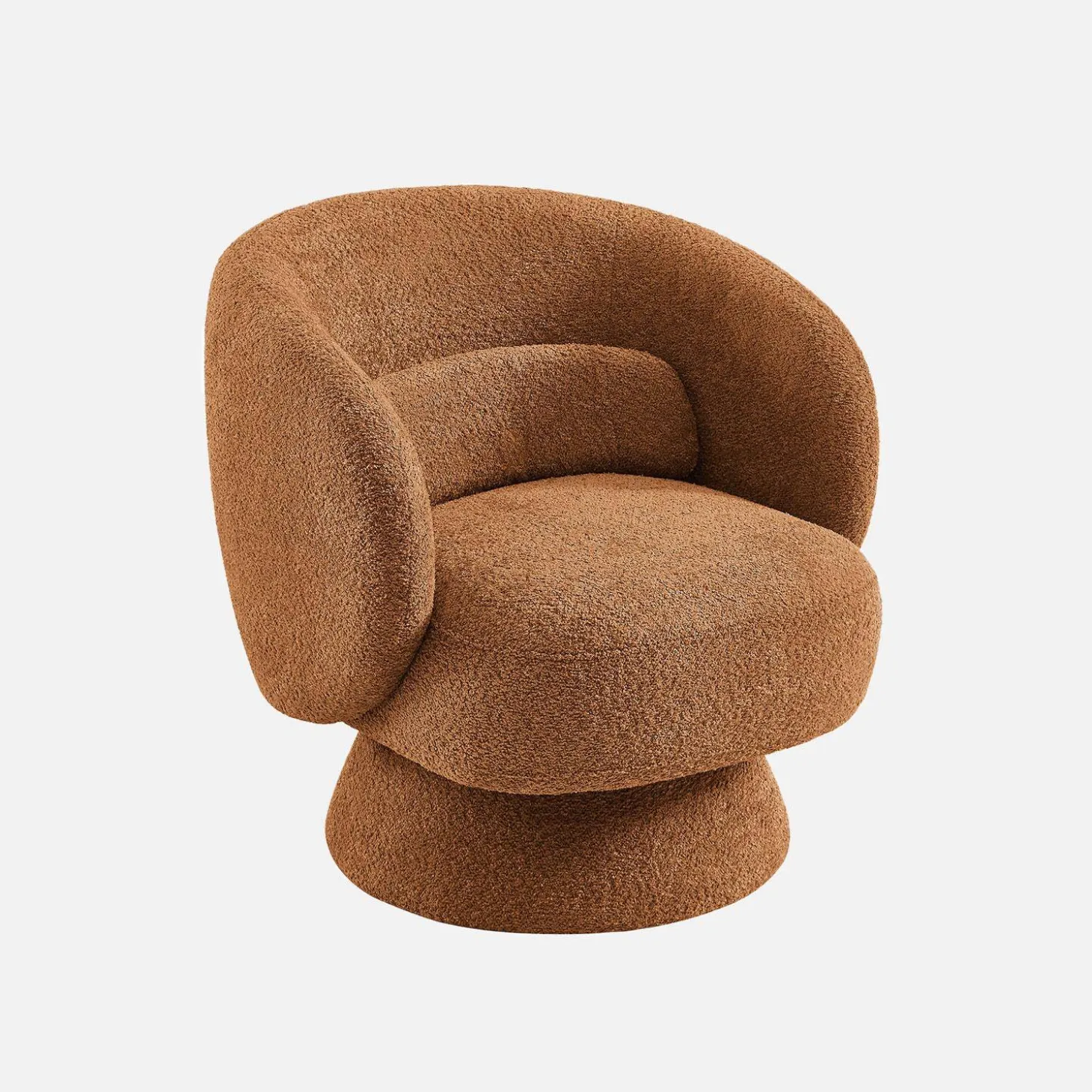Fauteuil 360° draaibaar in stof