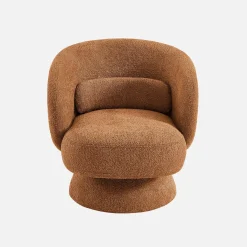 Fauteuil 360° draaibaar in stof