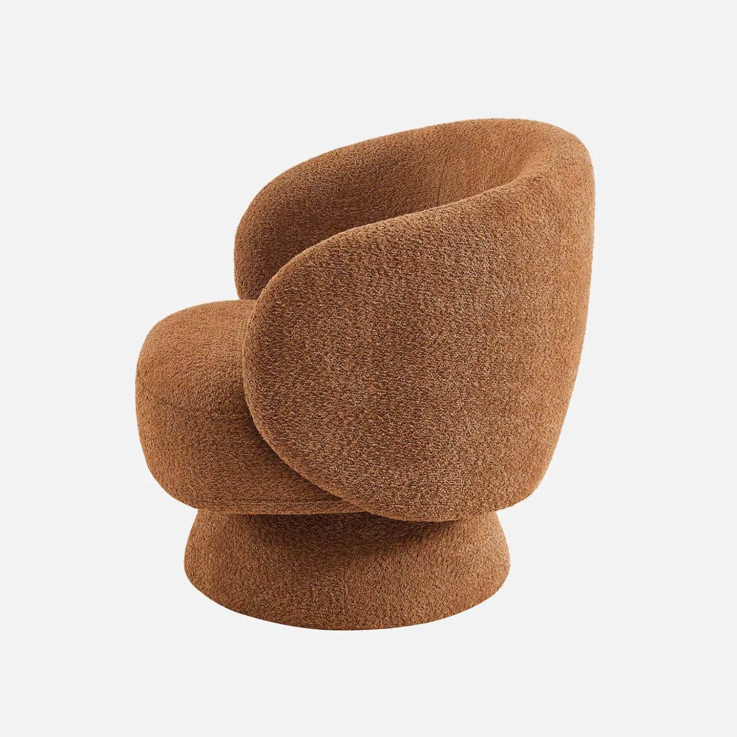 Fauteuil 360° draaibaar in stof
