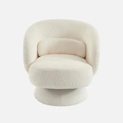 Fauteuil 360° draaibaar in stof