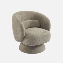 Fauteuil 360° draaibaar in stof