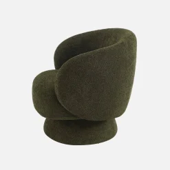 Fauteuil 360° draaibaar in stof