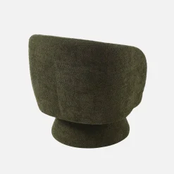 Fauteuil 360° draaibaar in stof