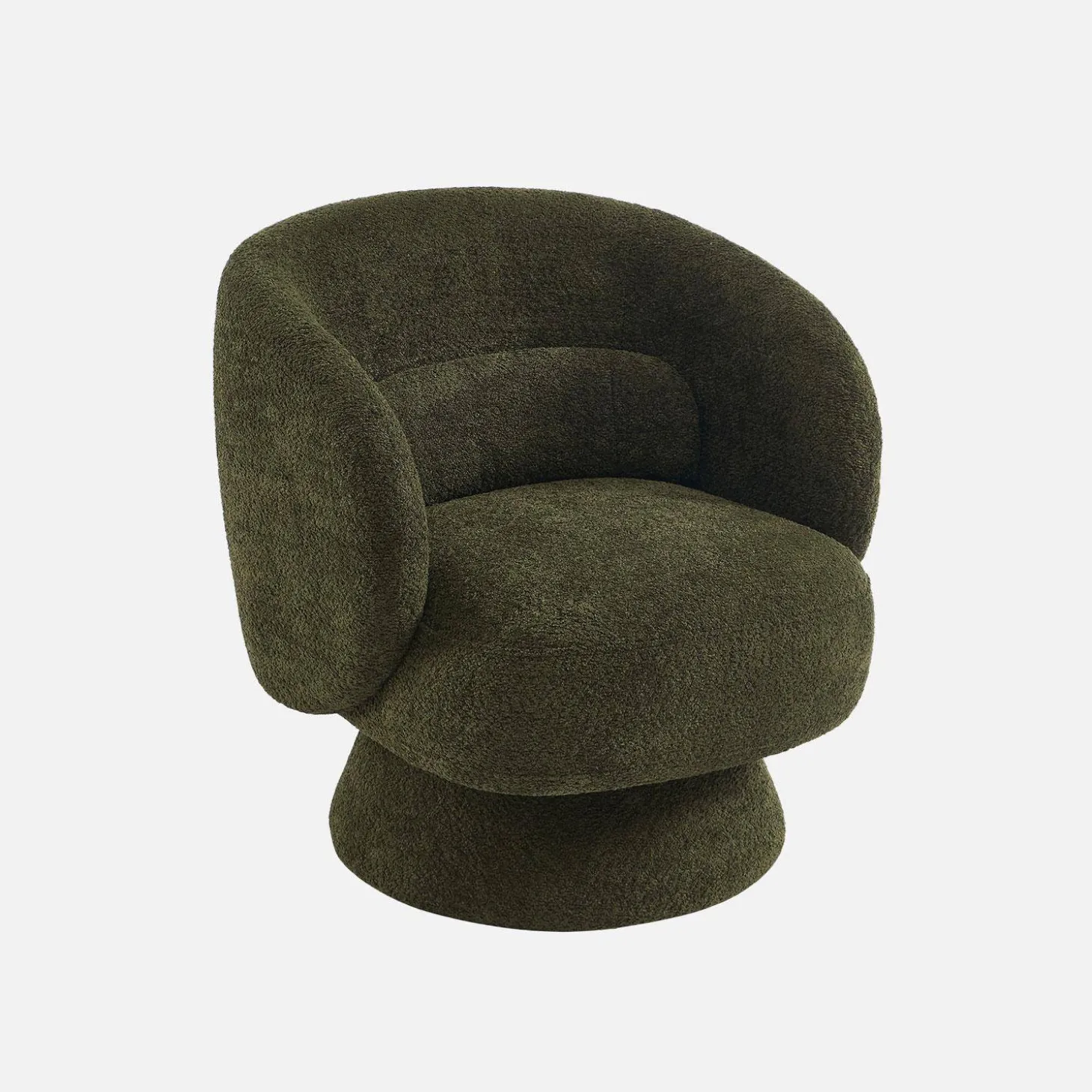 Fauteuil 360° draaibaar in stof