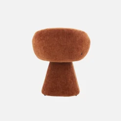 Fauteuil 180° draaibaar van katoen
