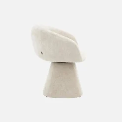 Fauteuil 180° draaibaar van katoen
