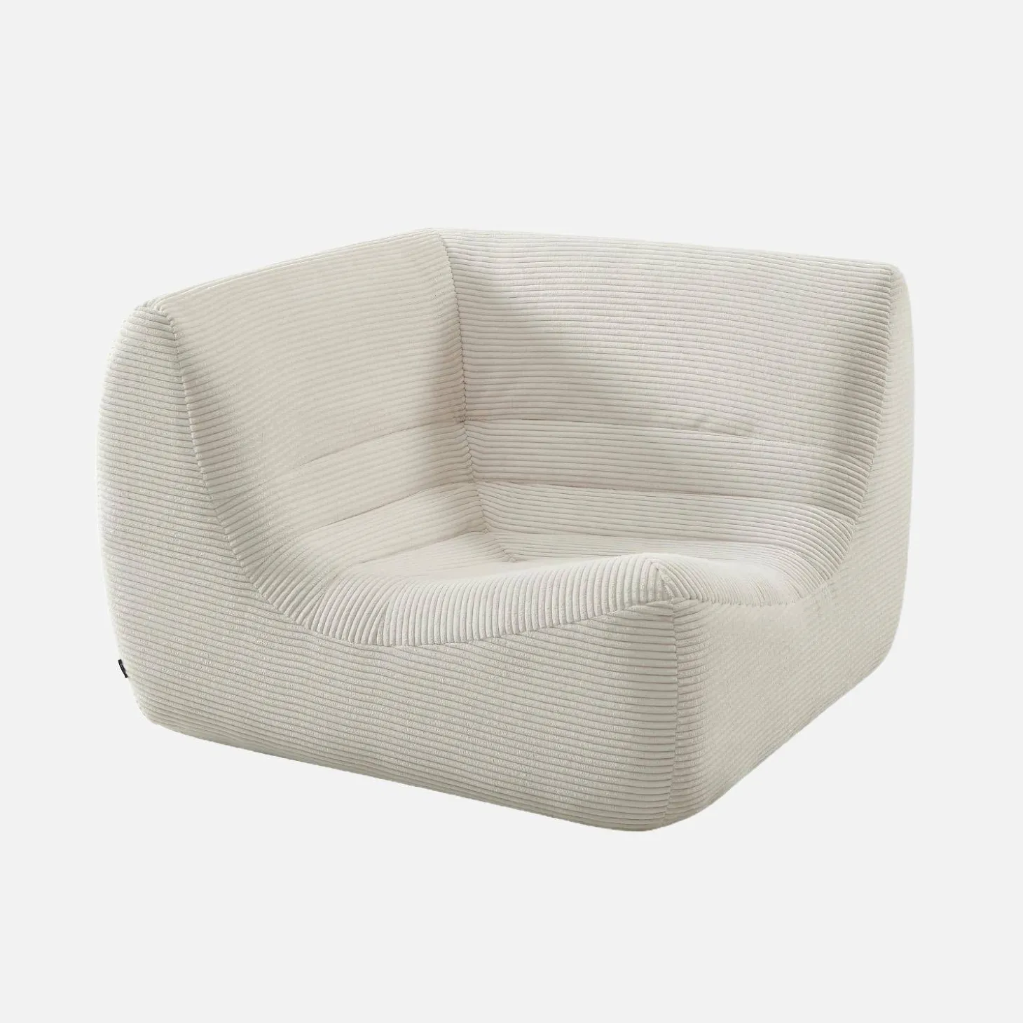 Fauteuil hoek corduroy 1 zitplaats
