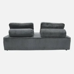 Fauteuil in corduroy 2 zitplaatsen