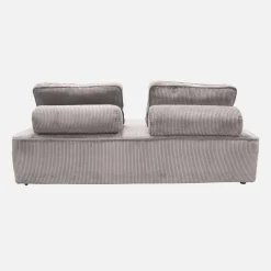 Fauteuil in corduroy 2 zitplaatsen