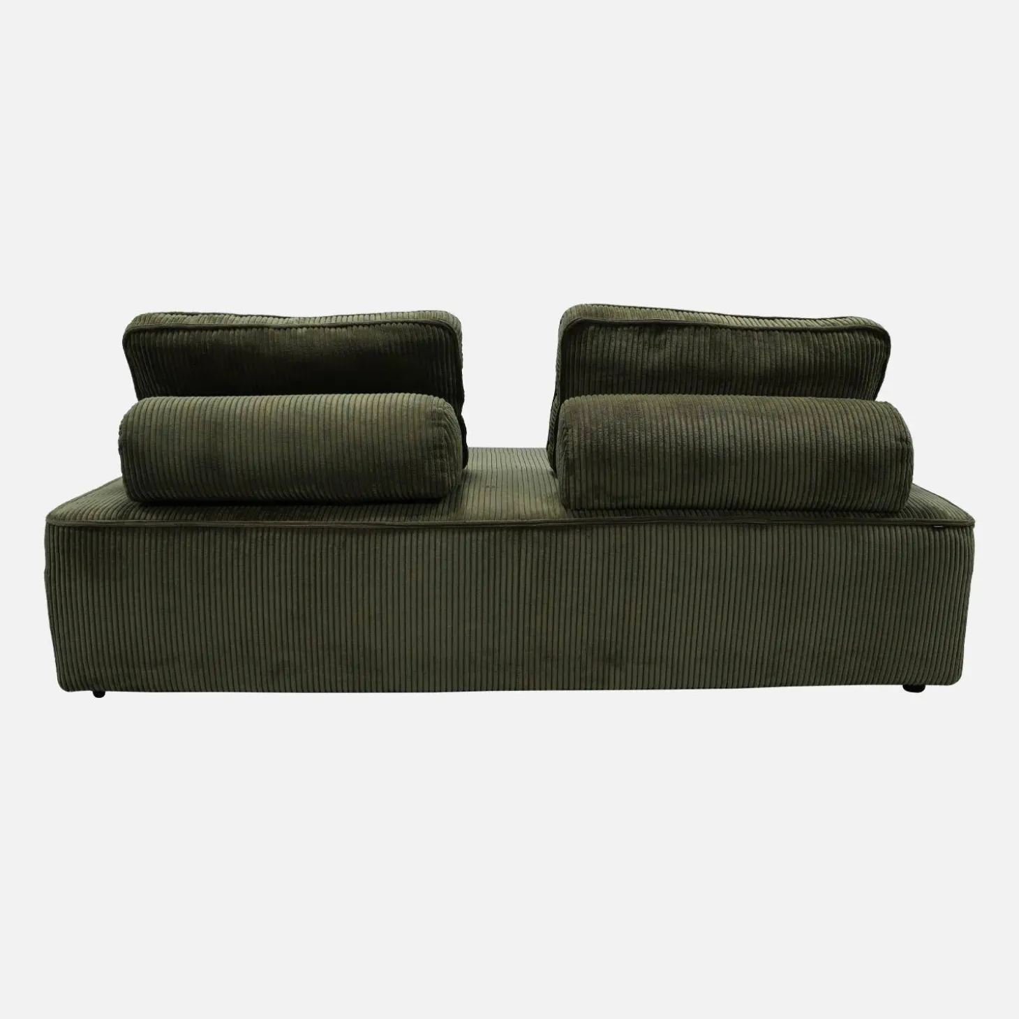 Fauteuil in corduroy 2 zitplaatsen